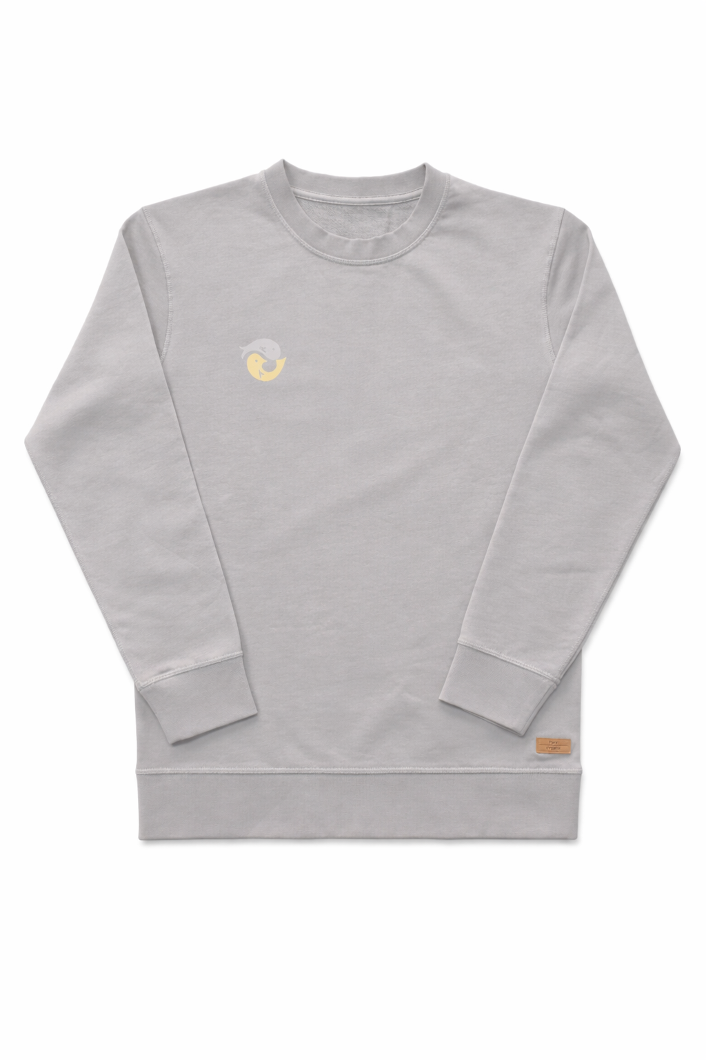 sudadera cuello redondo algodón orgánico