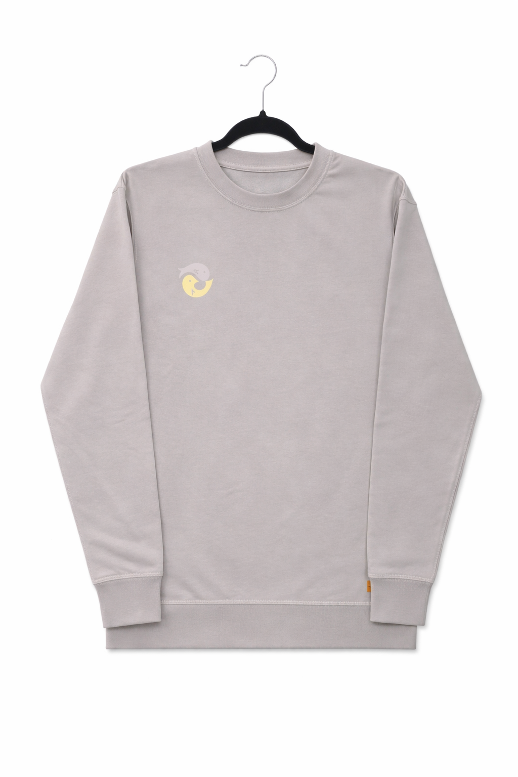 sudadera cuello redondo algodón orgánico