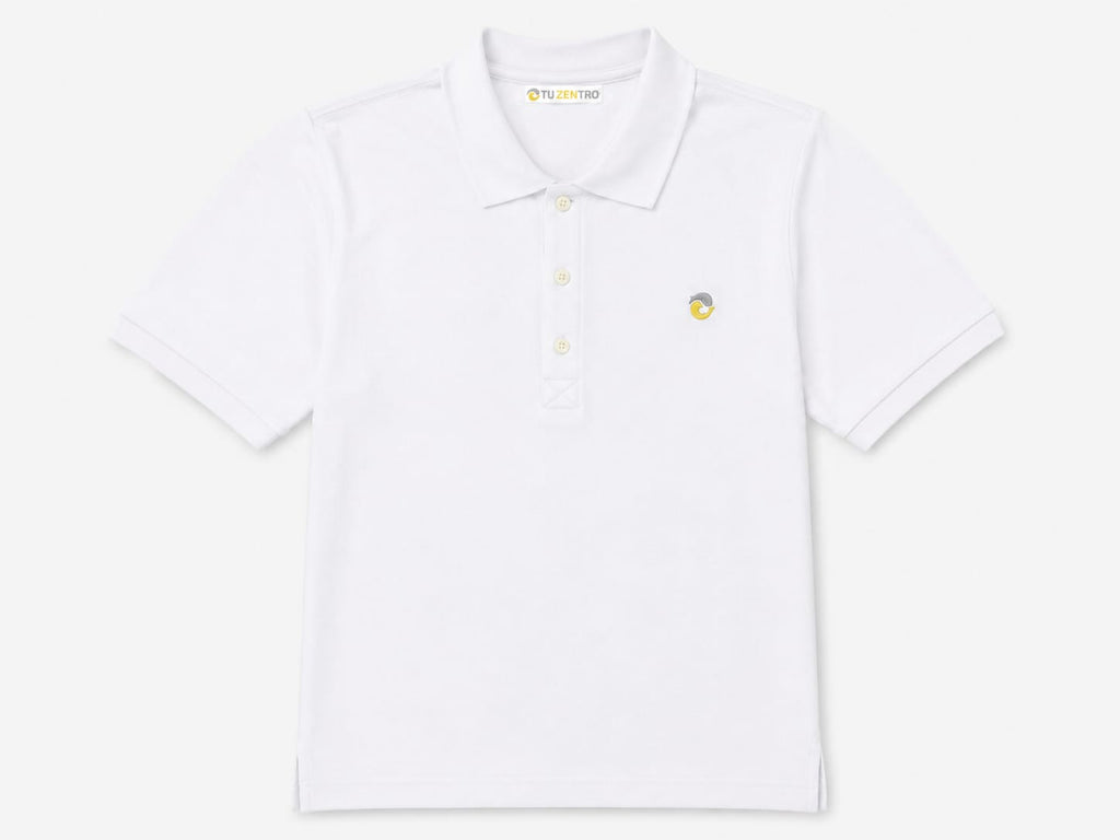 polo stretch fit tejido piqué de algodón orgánico gramaje 240