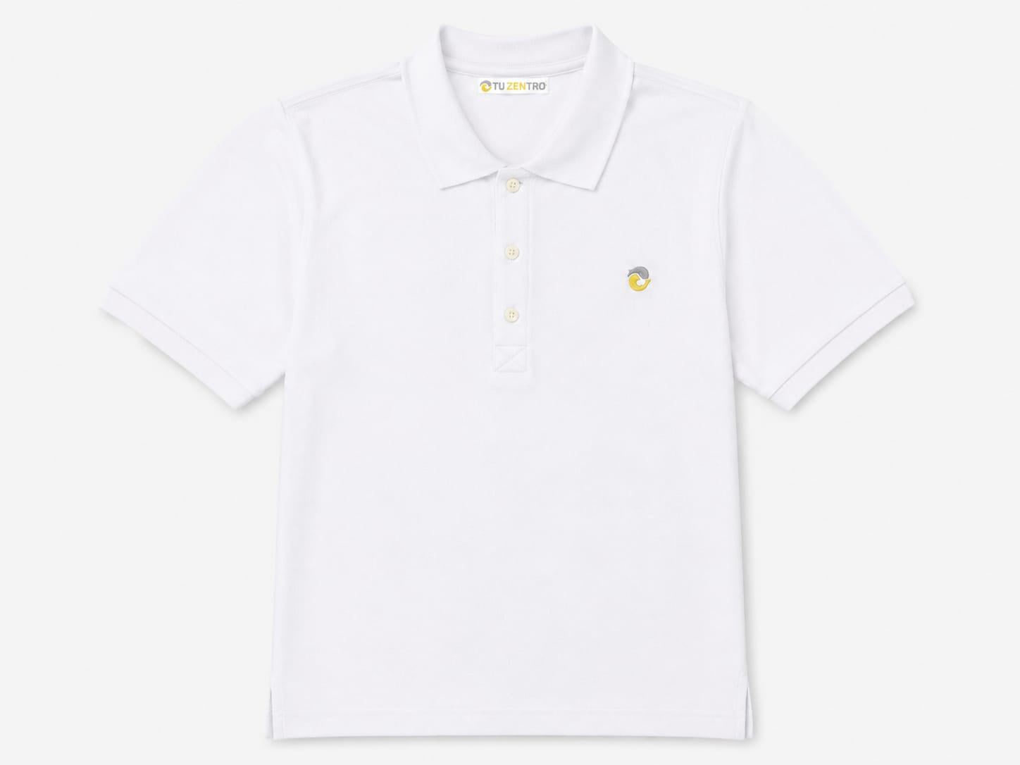 polo stretch fit tejido piqué de algodón orgánico gramaje 240
