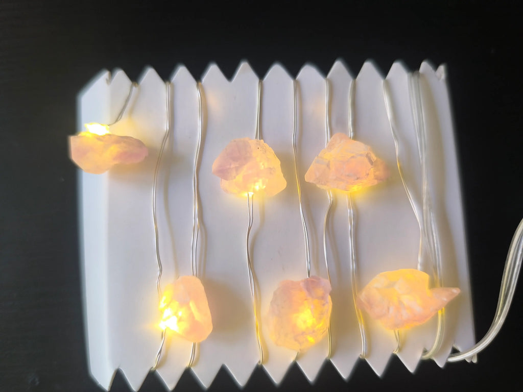 Guirnalda LED con 10 Piedras de Amatista