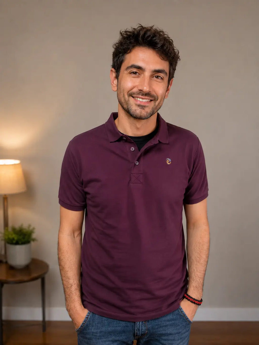SLIM FIT . Polo Piqué Algodón Orgánico