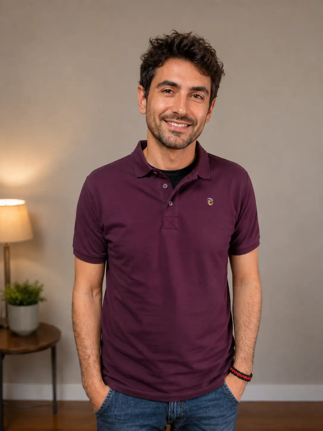 SLIM FIT . Polo Piqué Algodón Orgánico